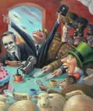 'The Mad Tea Party', detail
