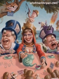 'Mad Tea Party part D'uh' detail
