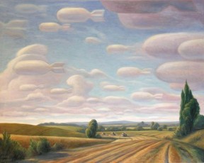 'Landscape with Three Tanks'